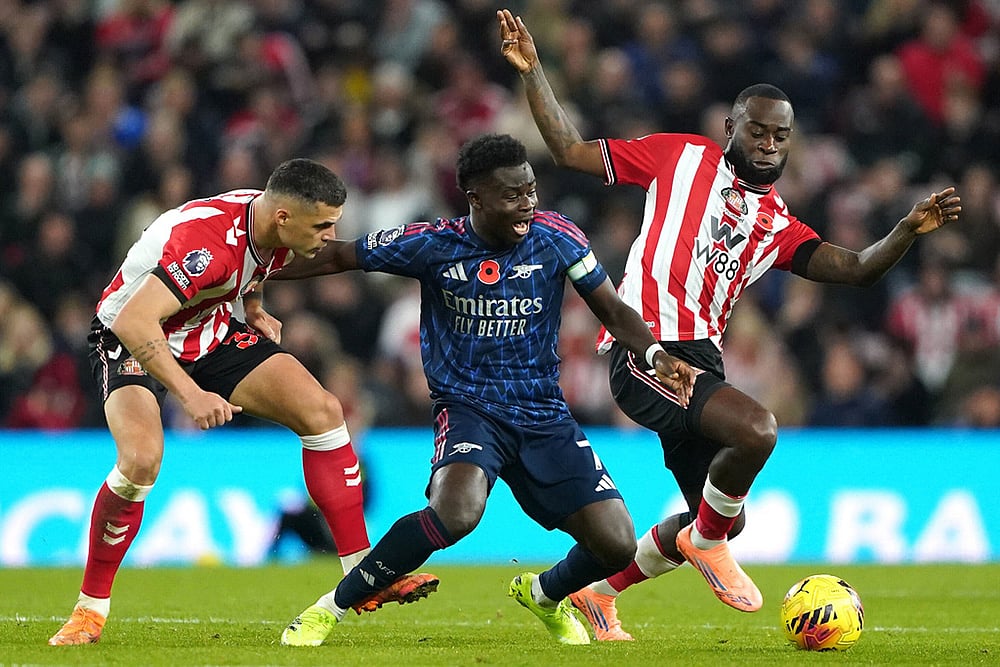 Premier League 2025-26 Sunderland vs Arsenal-Granit Xhaka 