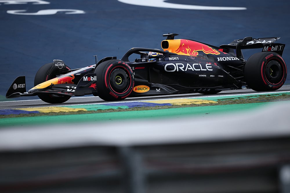 Sao Paulo Grand Prix 2025 qualifying session-Red Bull driver Max Verstappen