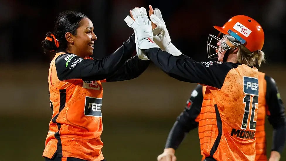 File Photo : Alana King and Beth Mooney during previous WBBL season 