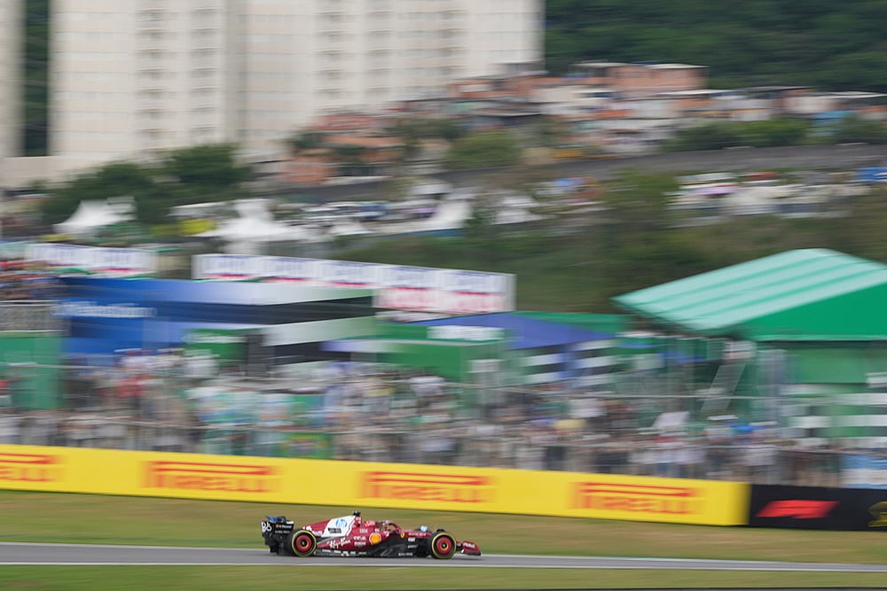 Sao Paulo Grand Prix 2025 qualifying session-Charles Leclerc of Monaco