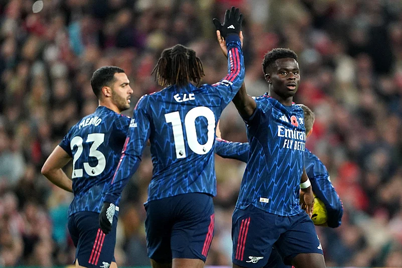 Premier League 2025-26 Sunderland vs Arsenal-Bukayo Saka
