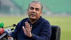 Mohsin Naqvi defended overhauling the squad after conceding the Test series 2-0 to England. - | Photo: AP/K.M. Chaudary