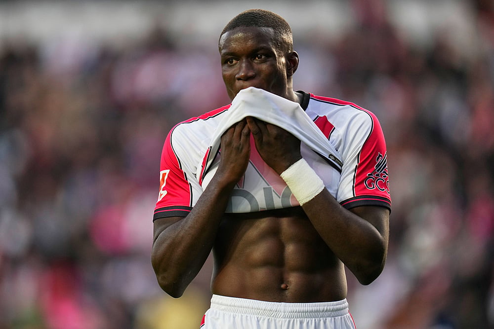 La Liga Rayo Vallecano Vs Real Madrid-Rayos Nobel Mendy 