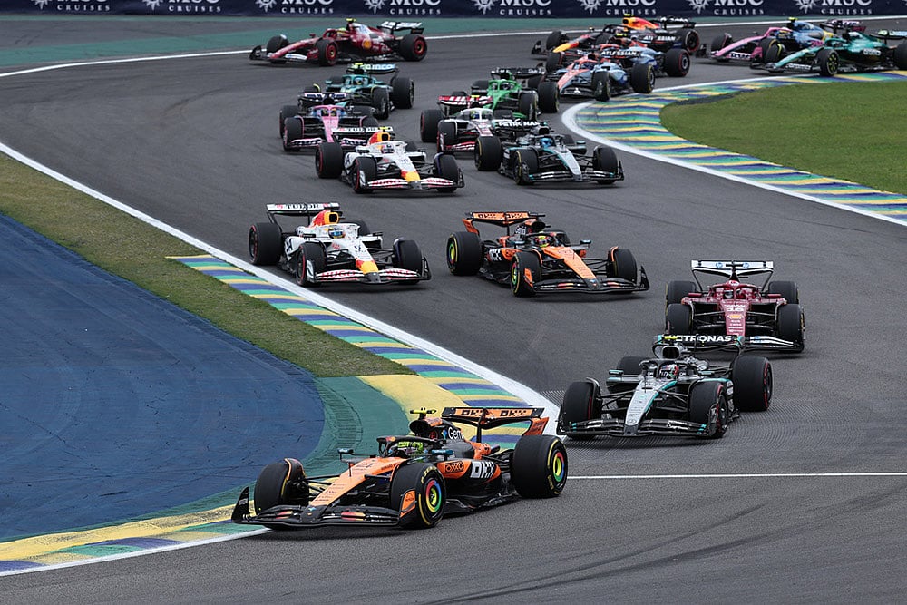 Brazil F1 GP Auto Racing 2025 Sao Paulo Grand Prix-Lando Norris