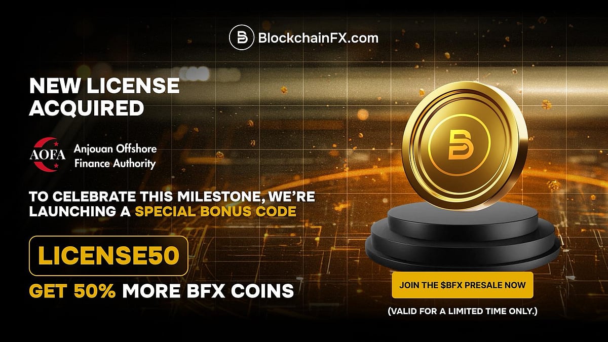BlockchainFX advertisement