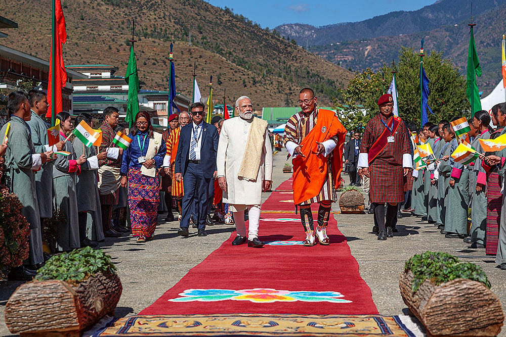 PM Modi in Bhutan