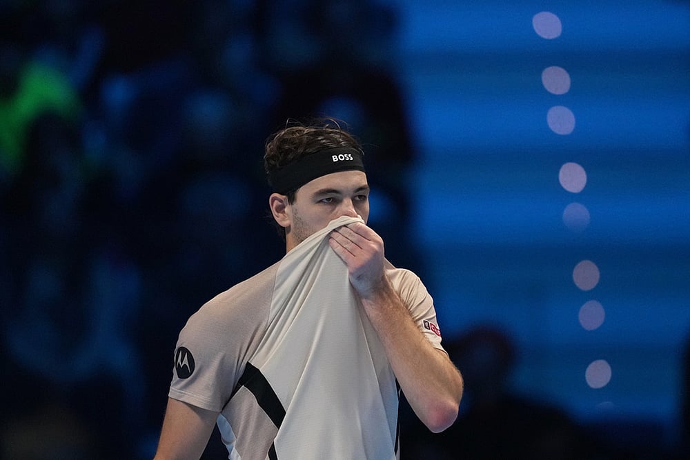 Italy Tennis ATP Finals-Carlos Alcaraz Vs Taylor Fritz-2