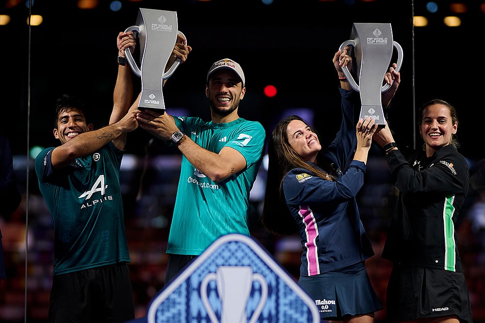 Premier Padel 2025 FIP World Cup Pairs Kuwait-Chingotto, Alejandro, Claudia, Ariana 