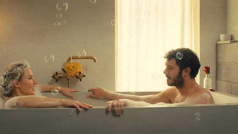 Adam Brody and Kristen Bell