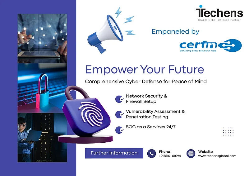 TechensGlobal cyber defense services ad