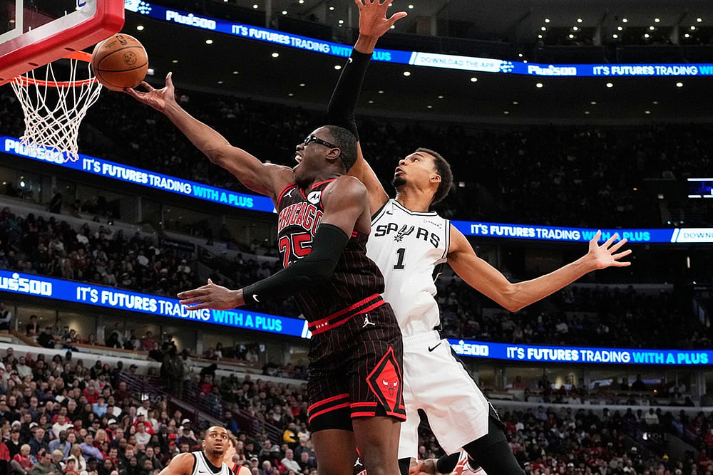 NBA Chicago Bulls vs San Antonio Spurs-Jalen Smith