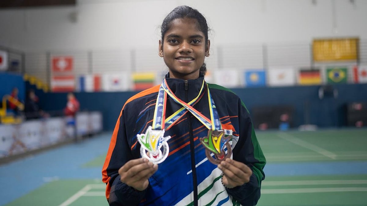 SAI Media : Jerlin Jayaratchagan has won three gold medals at the Deaflympics.