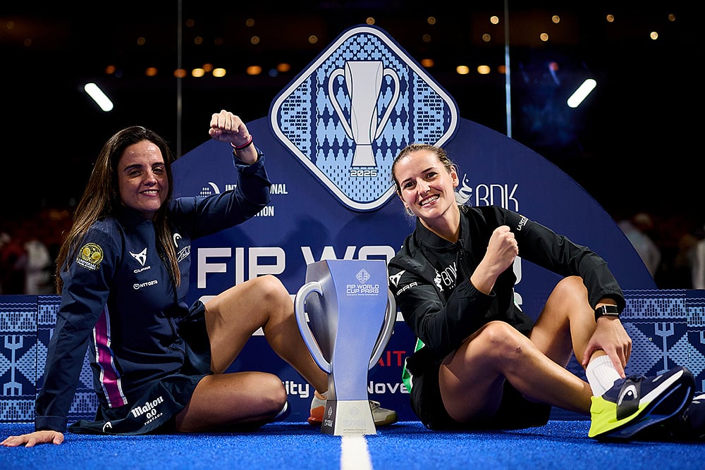 Premier Padel 2025 FIP World Cup Pairs Kuwait-Claudia Fernandez Sanchez and Ariana Sanchez Fallada