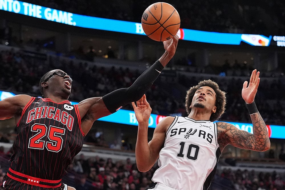 NBA Chicago Bulls vs San Antonio Spurs- Jeremy Sochan