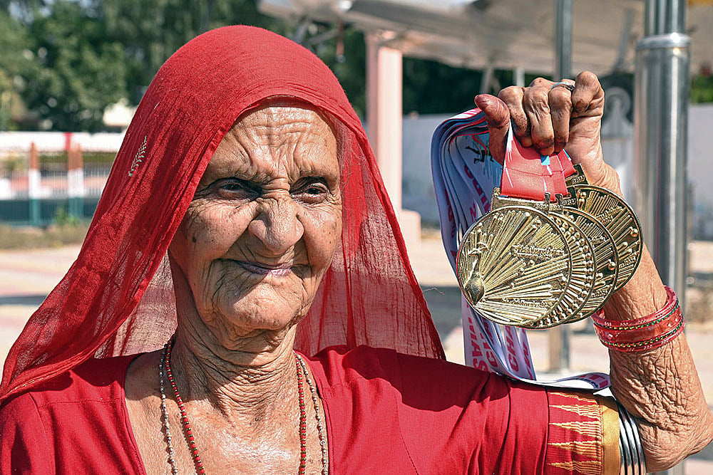Pani Devi returns home after winning four golds at Asia Masters