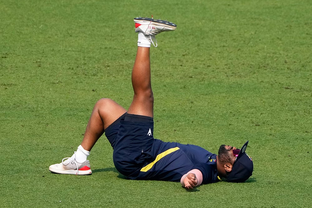 IND Vs SA Cricket, South African team training-Temba Bavuma