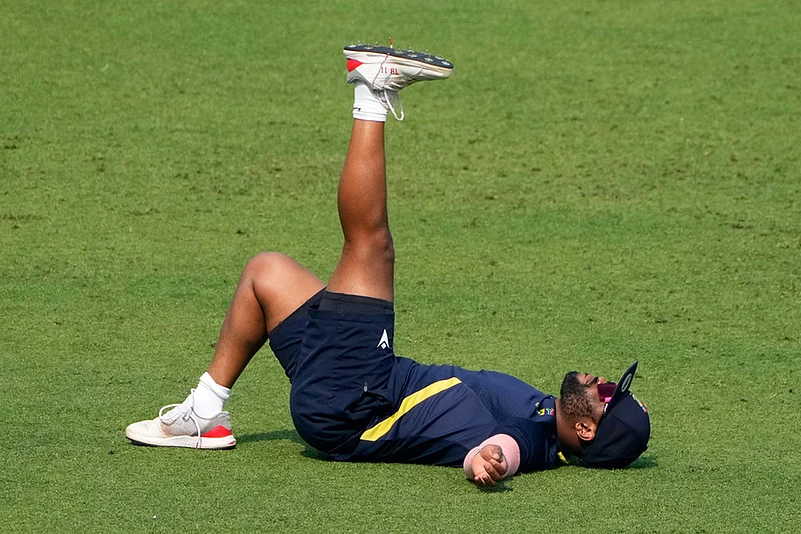 IND Vs SA Cricket, South African team training-Temba Bavuma