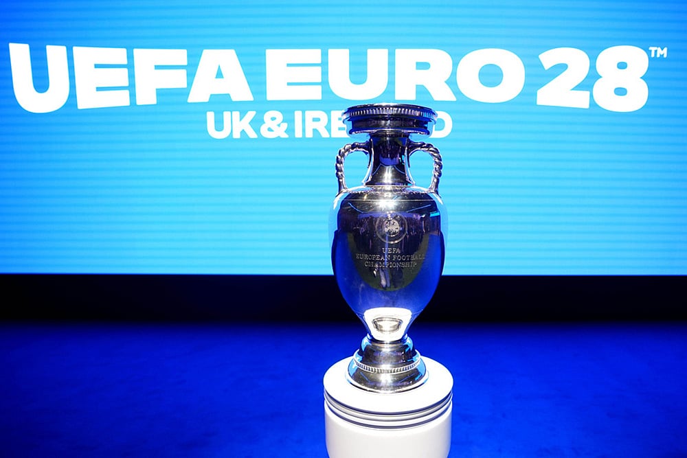 UEFA Unveils Euro 2028 Schedule-Euro Trophy-The Henri Delaunay Cup