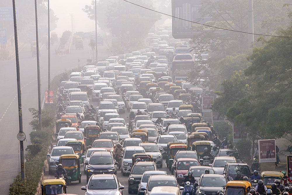 Weather: Air pollution in Delhi
