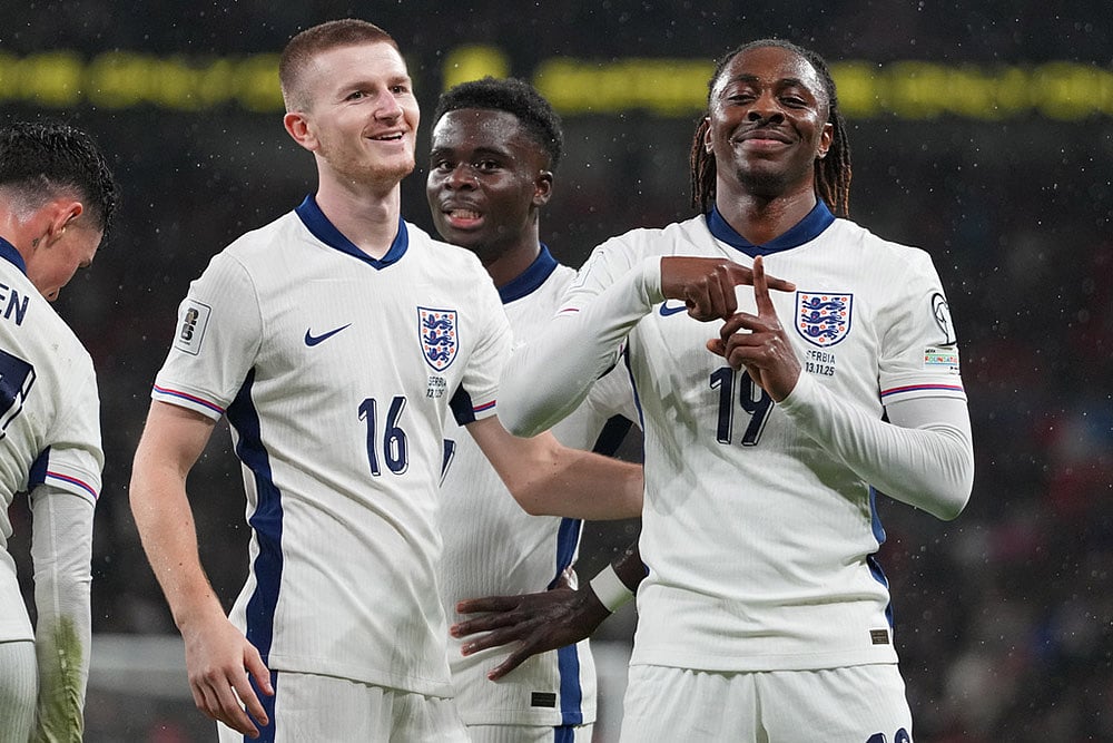 England Vs Serbia FIFA World Cup 2026 European Qualifiers-Adam Wharton