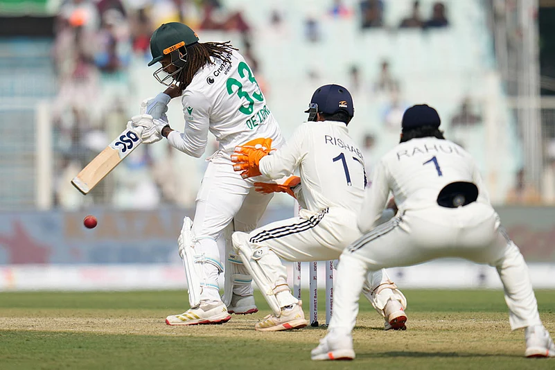 India Vs South Africa 1st Test Cricket Day 1-Tony de Zorzi