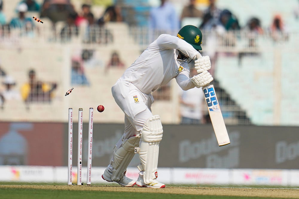 India Vs South Africa 1st Test Cricket Day 1- Ryan Rickelton 
