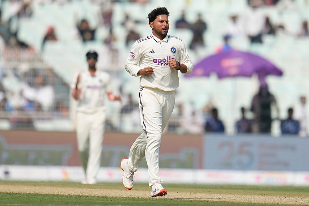 India Vs South Africa 1st Test Cricket Day 1-Kuldeep Yadav
