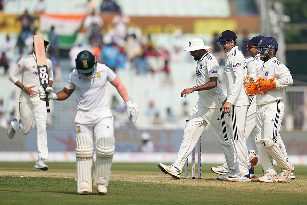 India Vs South Africa 1st Test Cricket Day 1- Temba Bavuma