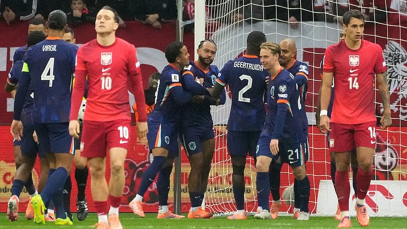 Poland Vs Netherlands Highlights FIFA World Cup 2026 European Qualifiers Group G