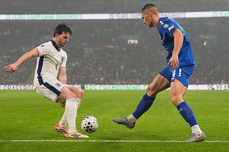 England Vs Serbia FIFA World Cup 2026 European Qualifiers-Declan Rice