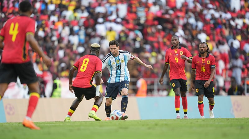 Argentina Vs Angola highlights International Friendly 2025 Lionel Messi