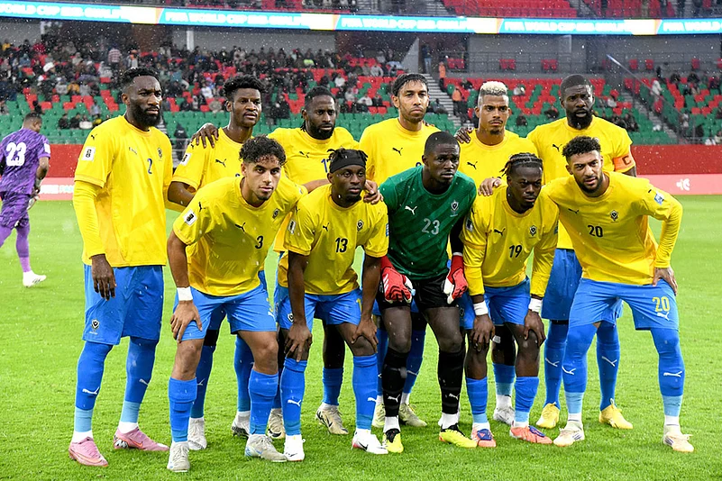Nigeria vs Gabon FIFA World Cup CAF Qualifiers-Gabons team