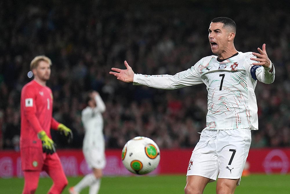 FIFA World Cup Qualifying: Ireland vs Portugal Cristiano Ronaldo