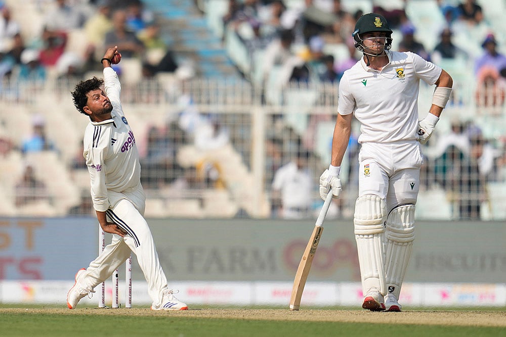 India Vs South Africa 1st Test Cricket Day 1-Kuldeep Yadav