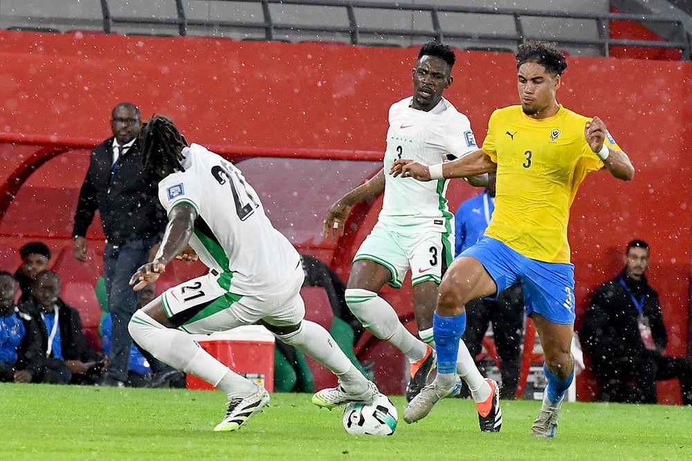 Nigeria vs Gabon FIFA World Cup CAF Qualifiers- Anthony Oyono