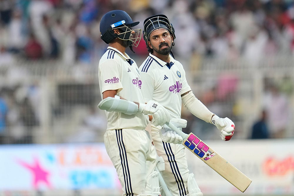 India Vs South Africa 1st Test Cricket Day 1-KL Rahul, Washington Sundar