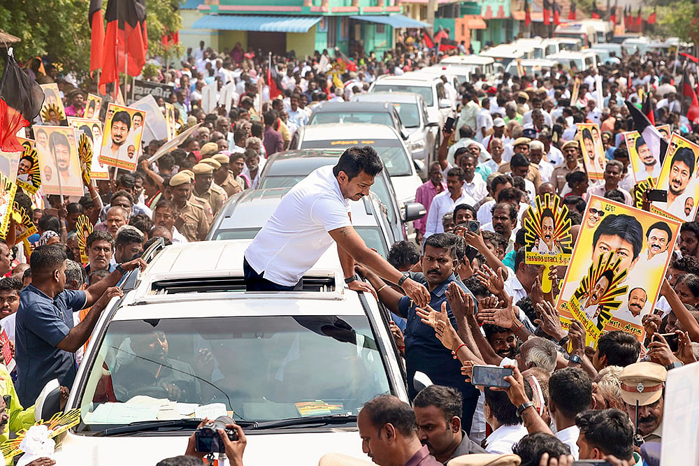 Udhayanidhi Stalin in Sivaganga
