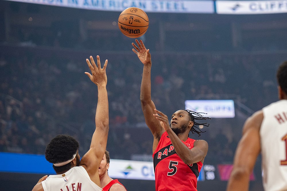 NBA 2025-26 Cleveland Cavaliers Vs Toronto Raptors-Immanuel Quickley