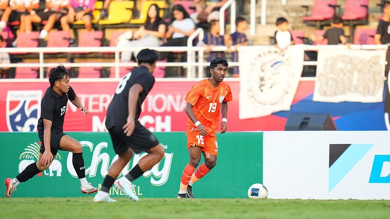 India u23 vs Thailand u23 live score fifa international friendly 2025 thammasat stadium