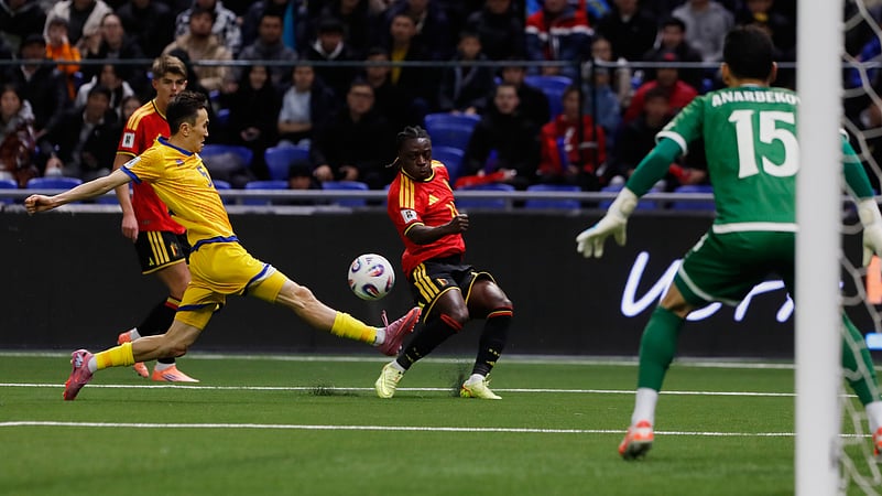 Kazakhstan vs Belgium live score FIFA World Cup 2026 European Qualifiers Group J matchday 9