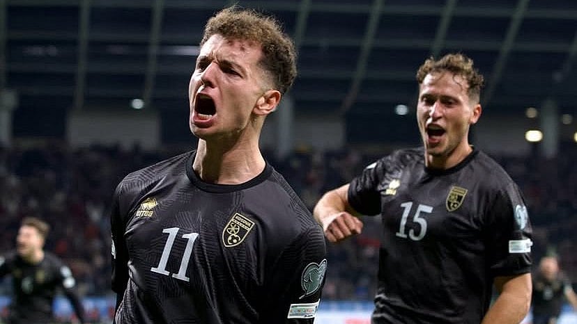 Photo: X/Kosovo Football : Slovenia Vs Kosovo Highlights, FIFA World Cup 2026 European Qualifiers: The visitors are into the WC playoffs for the first time.