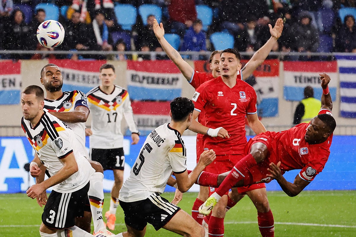 Luxembourg vs Germany World Cup Soccer European Qualifiers-Christopher Martins