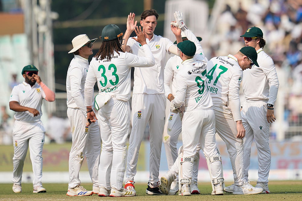 India Vs South Africa 1st Test Day 2 photos-Marco Jansen