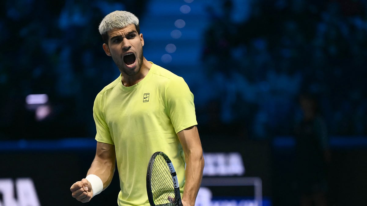 File Photo : Carlos Alcaraz was in fine form against Felix Auger-Aliassime