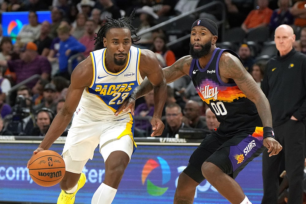 NBA 2025-26 Phoenix Suns vs Indiana Pacers- Aaron Nesmith
