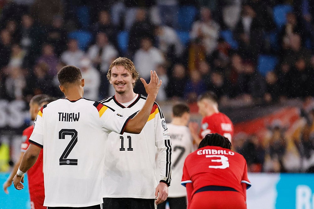 Luxembourg vs Germany  World Cup Soccer European Qualifiers-Nick Woltemade