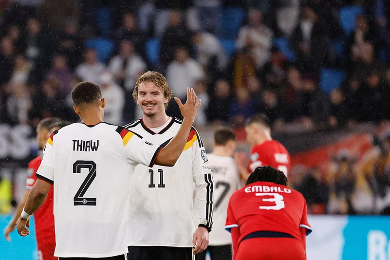 Luxembourg vs Germany World Cup Soccer European Qualifiers-Nick Woltemade