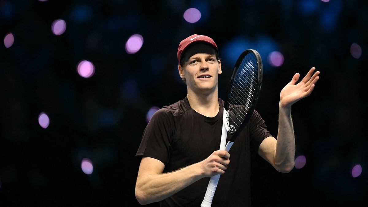 File : ATP Finals finalist Jannik Sinner