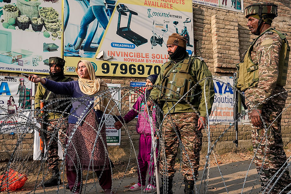 Security in J-K after blast at J-K police station