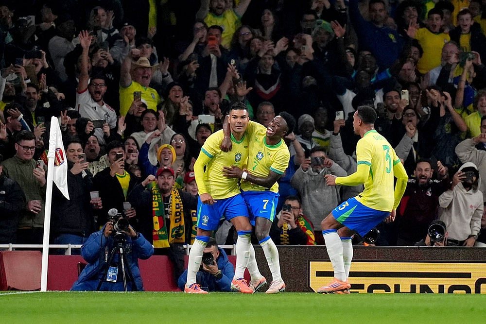 Britain Senegal Brazil Soccer